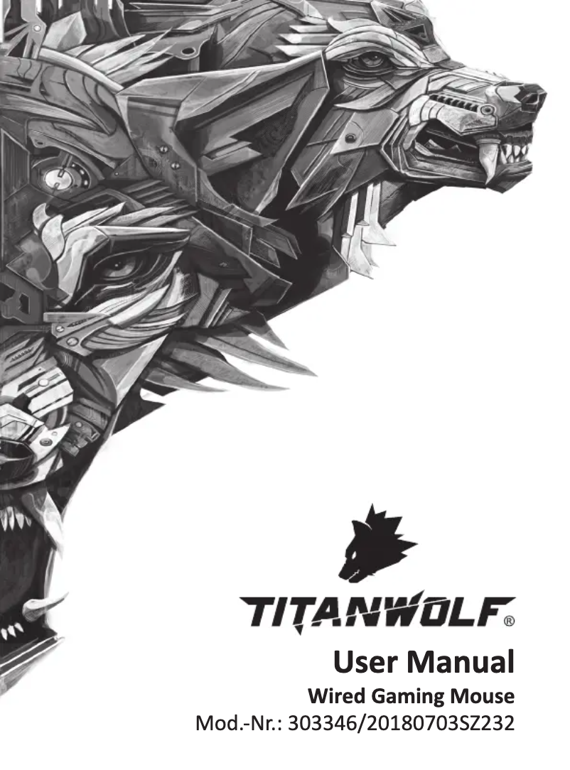 Página 1 del manual Manual de usuario Titanwolf 303346