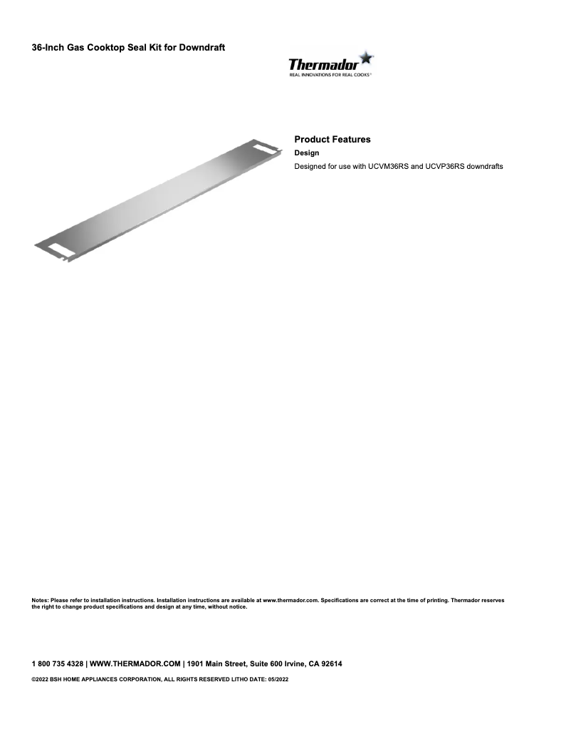 Image de la première page du manuel de l'appareil UCV36ST