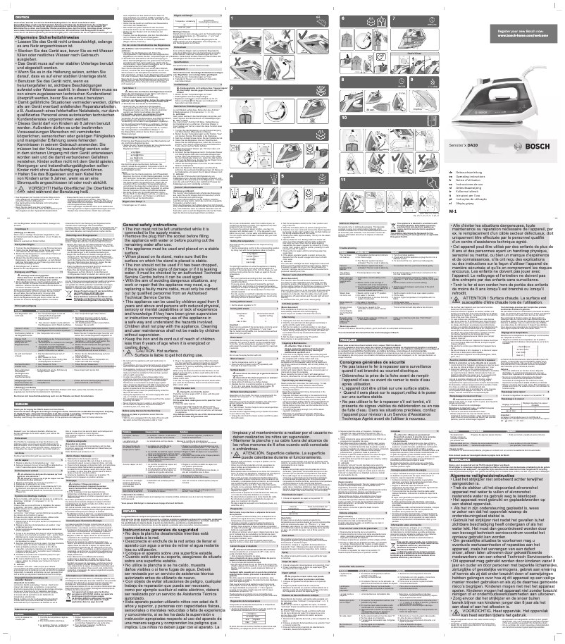 Page 1 de la notice Manuel utilisateur Bosch Sensixx x DA10 TDA1022000