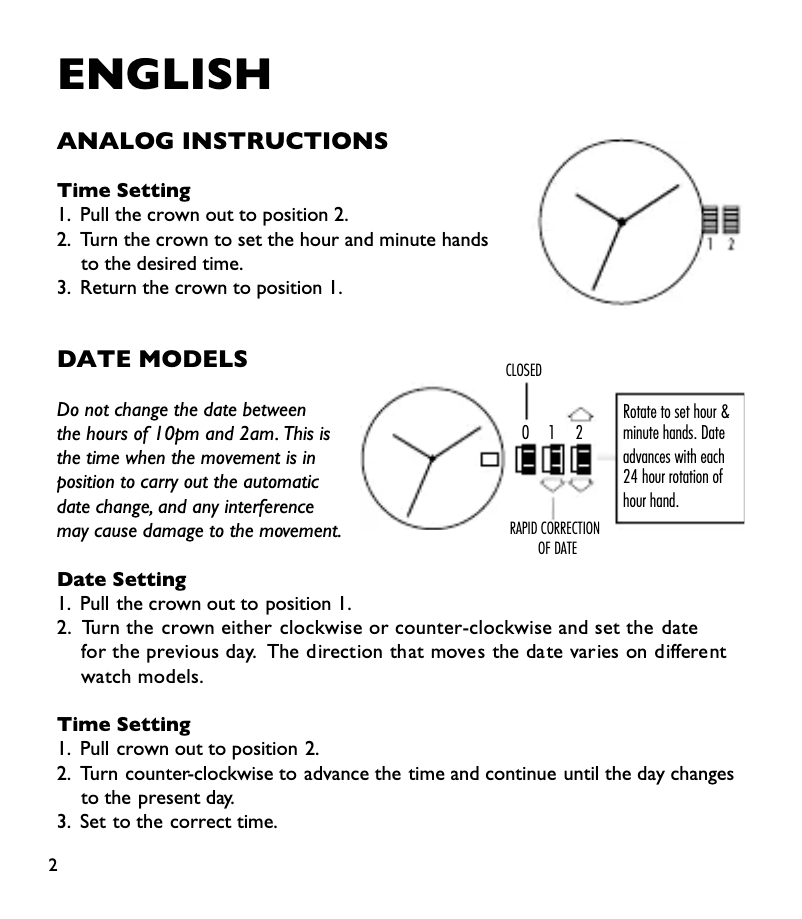Image de la première page du manuel de l'appareil AX2402