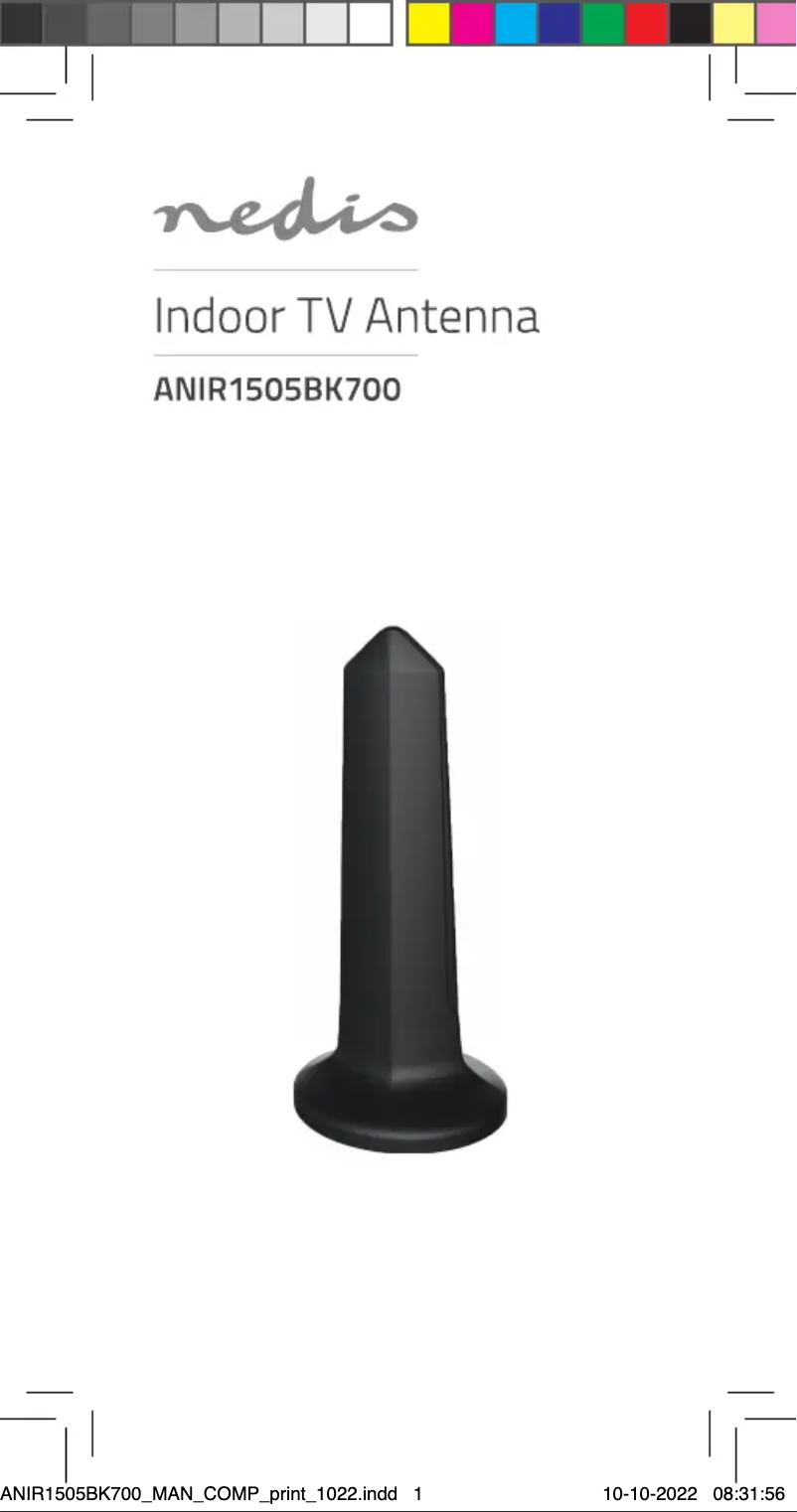 Image de la première page du manuel de l'appareil ANIR1505BK700