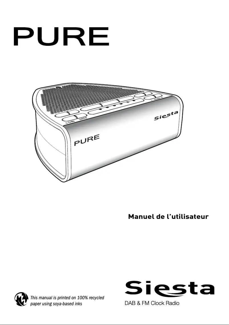 Page 1 de la notice Manuel utilisateur Eta Siesta