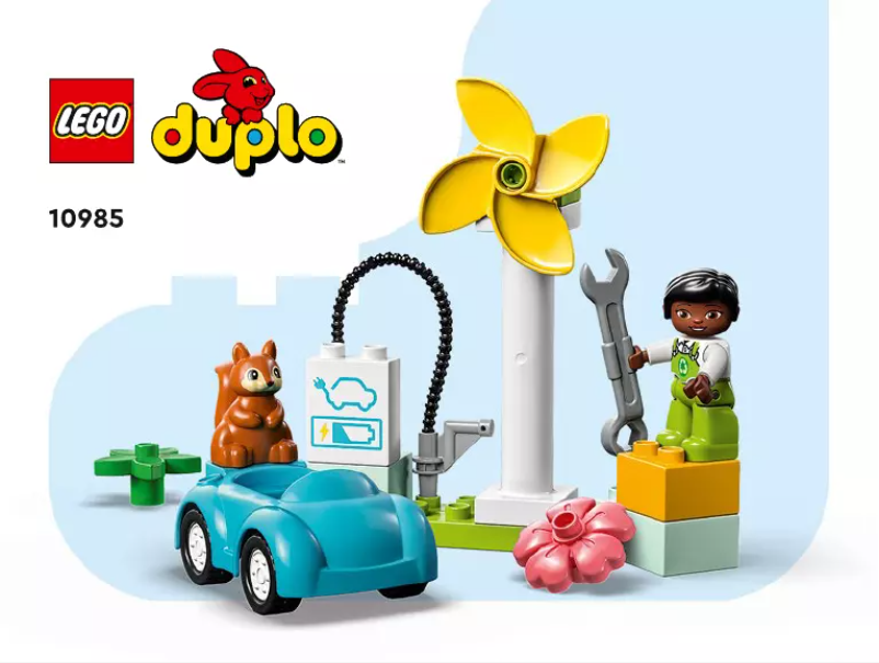 Image de la première page du manuel de l'appareil Duplo 10985