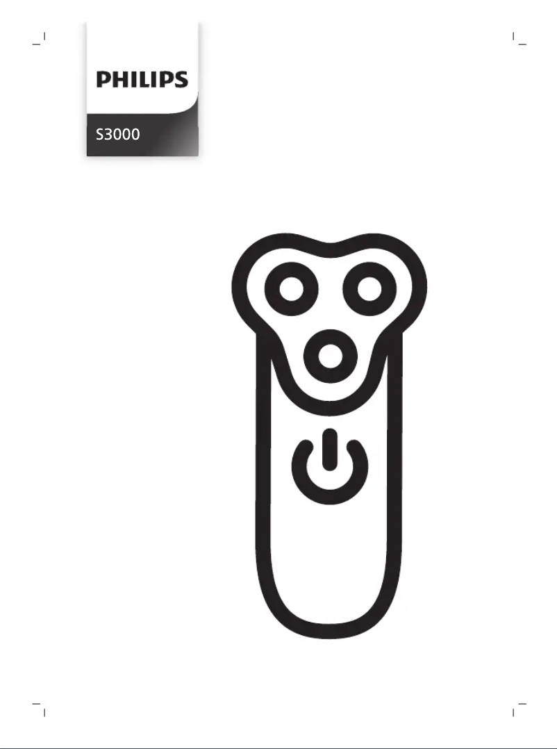 Page 1 of the manual User Manual Philips Series 3000 S3230