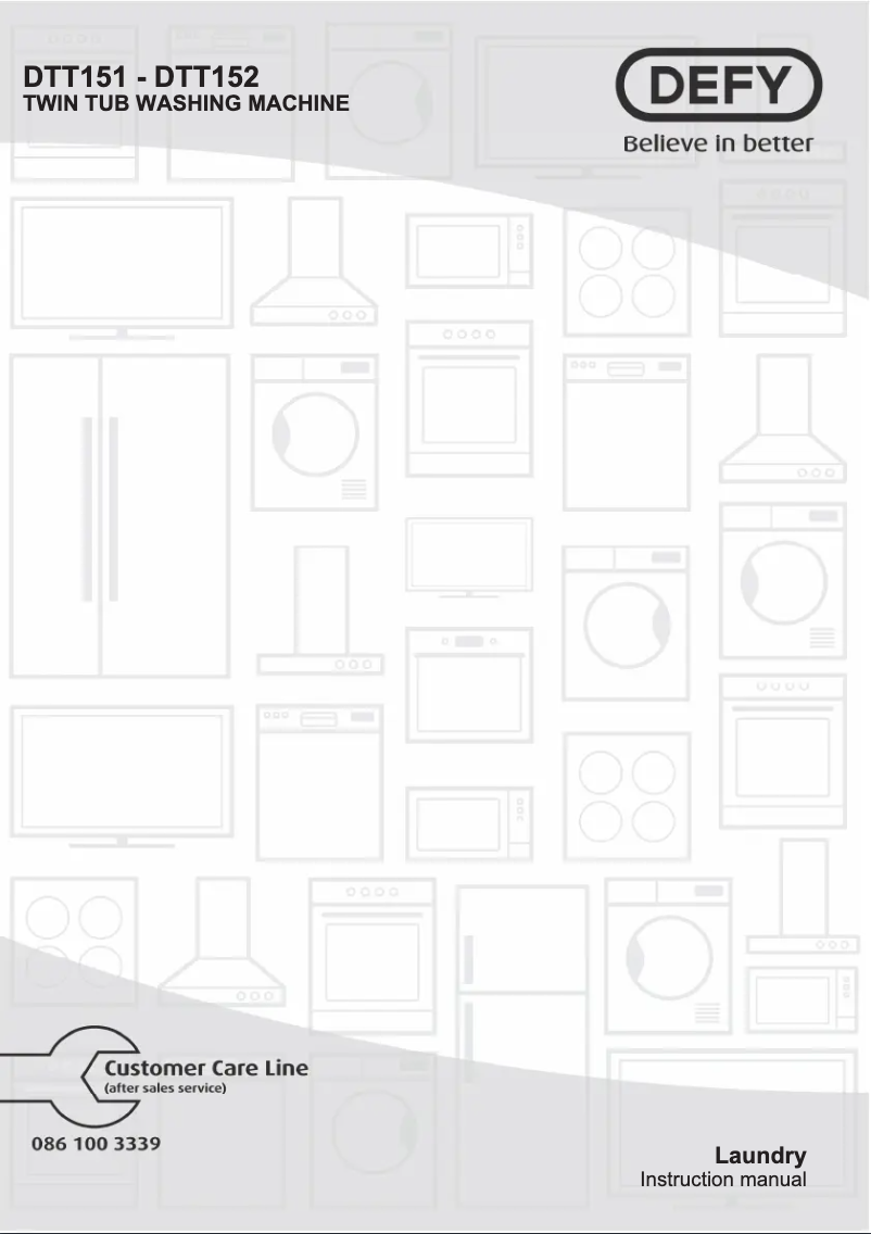 Imagen de la primera página del manual del dispositivo DTT151