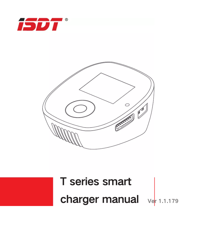 Page 1 de la notice Manuel utilisateur ISDT T6 Lite