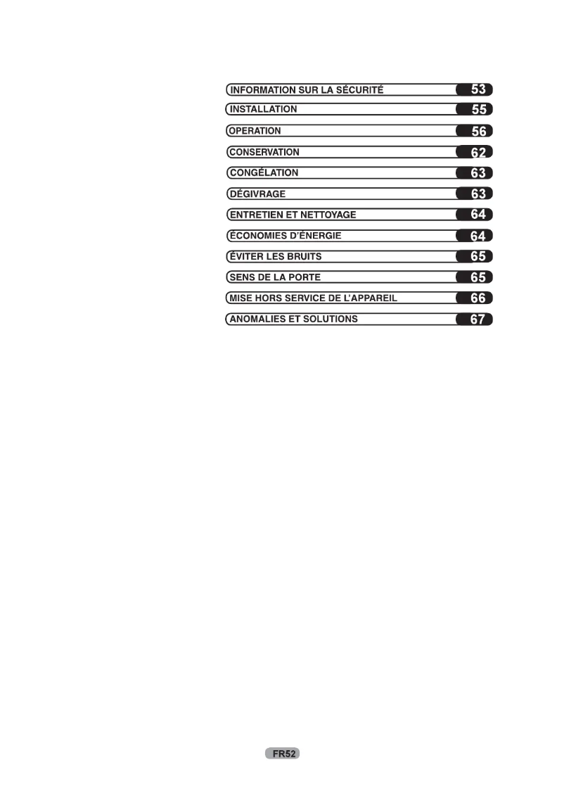 Page 1 de la notice Manuel utilisateur Candy CCBF5172BHK