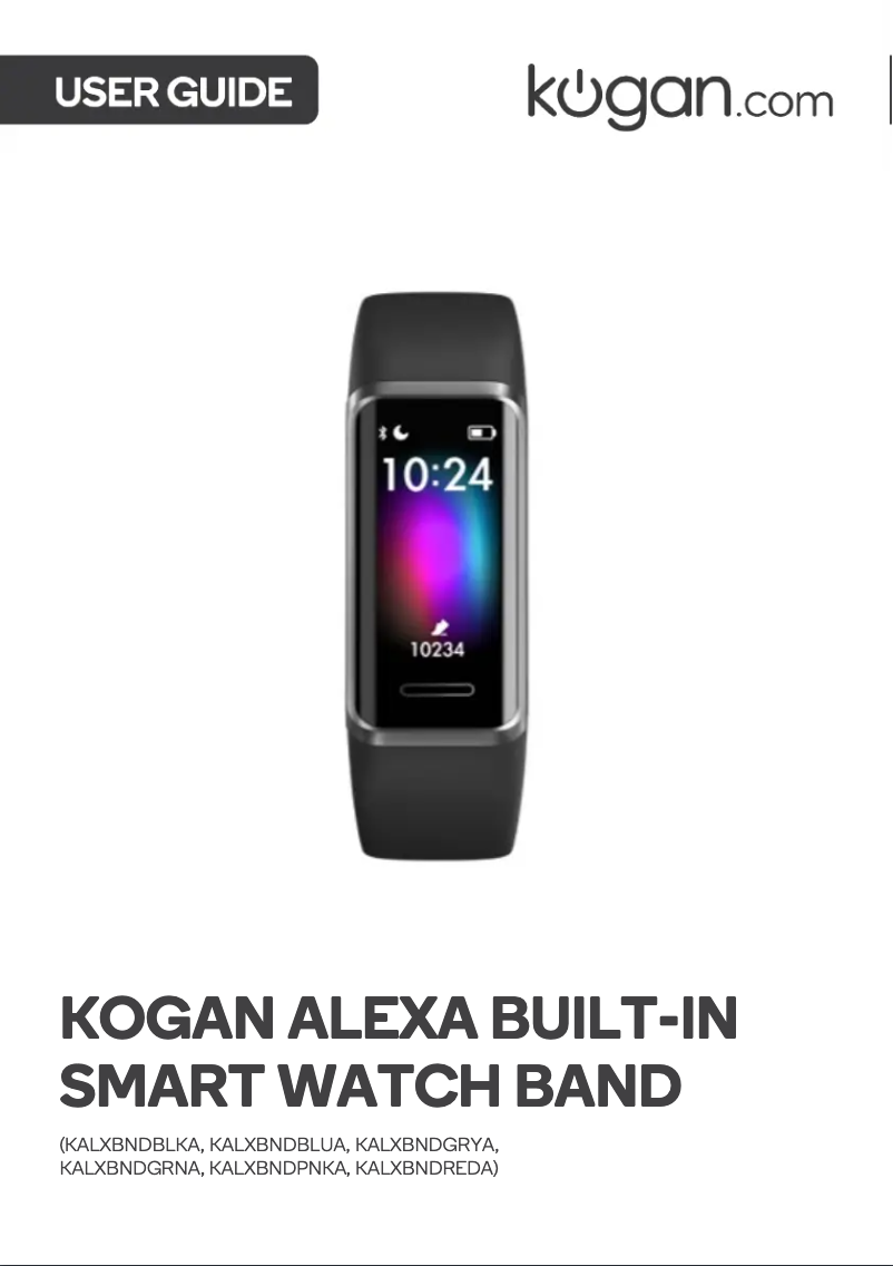 Page n°1 - Manuel utilisateur Kogan KALXBNDPNKA