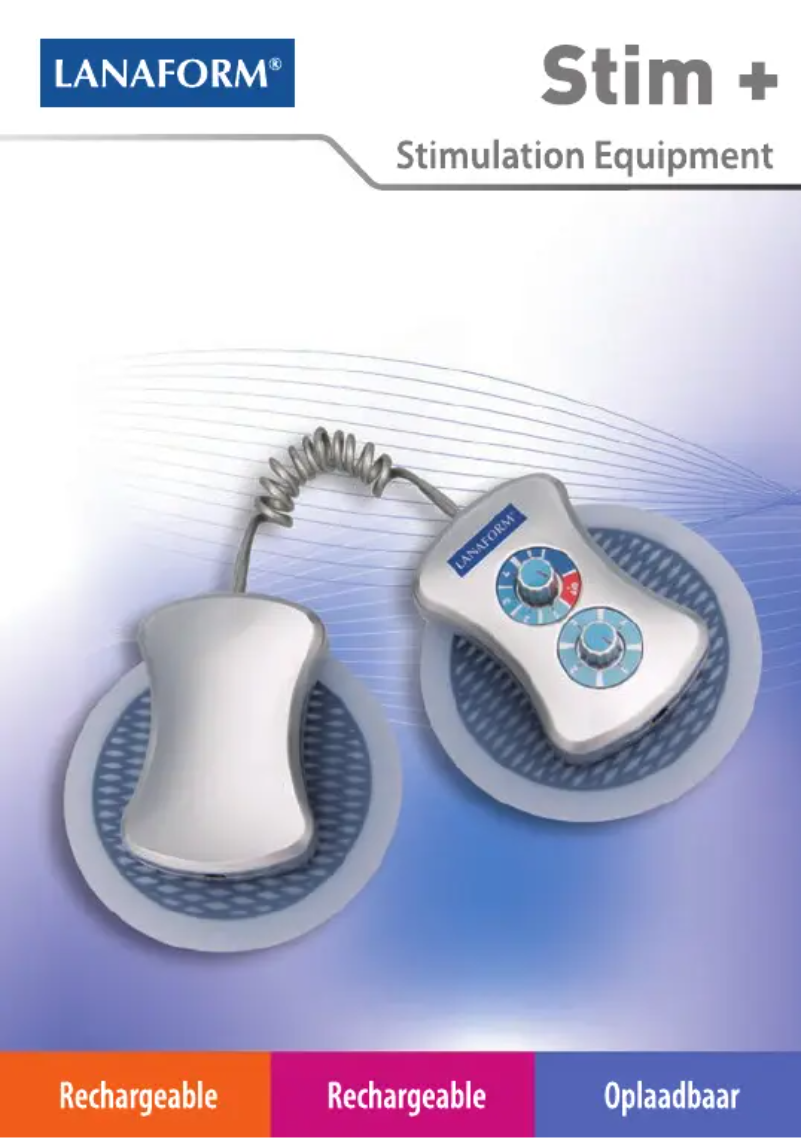 Page n°1 - Manuel utilisateur Lanaform Stim+