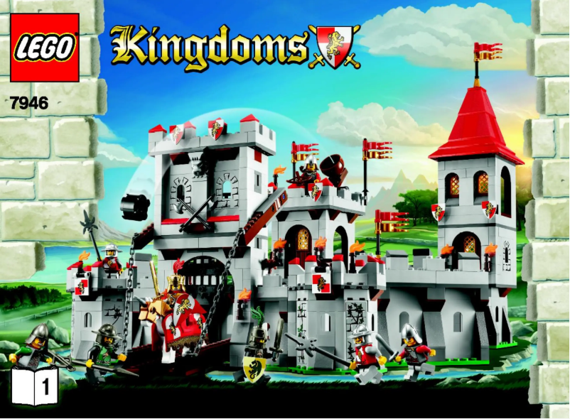 Page 1 de la notice Manuel utilisateur Lego Kingdoms 7946