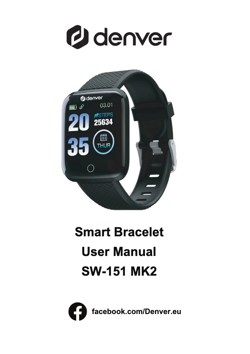 Page 1 de la notice Manuel utilisateur Denver SW-151 MK2