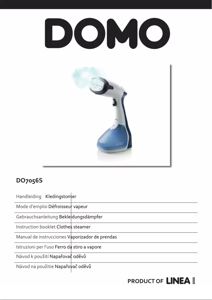 Image de la première page du manuel de l'appareil DO7056S