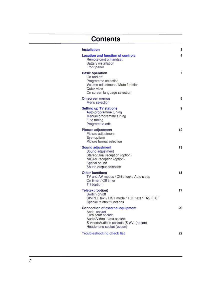 Page 1 de la notice Manuel utilisateur LG CF-25H30N