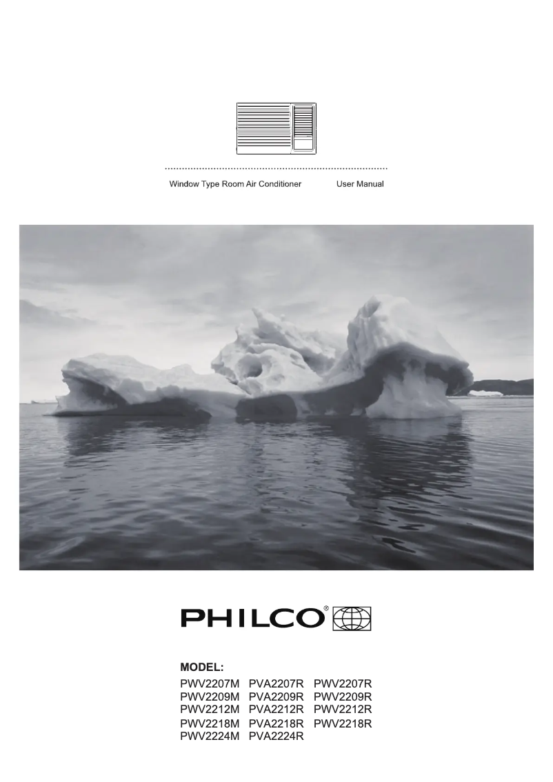 Page n°1 - Manuel utilisateur Philco PVA2224R