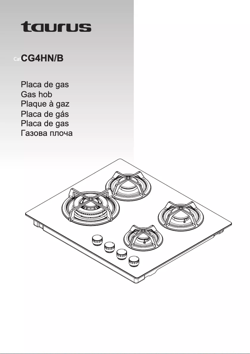 Image de la première page du manuel de l'appareil CG4HN/B
