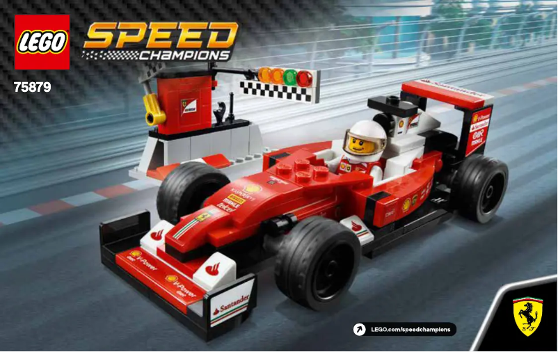 Page 1 de la notice Manuel utilisateur Lego Speed Champions 75879