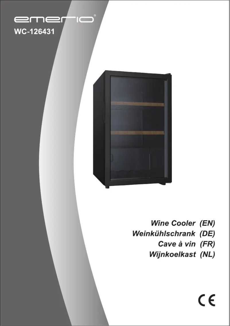 Page n°1 - Manuel utilisateur Emerio WC-126431