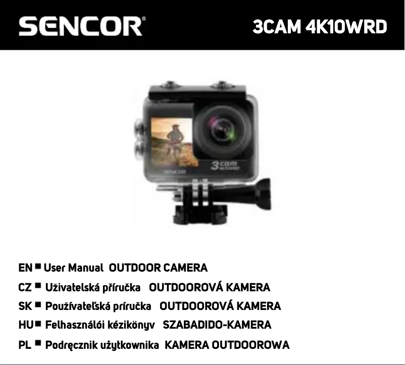 Image de la première page du manuel de l'appareil 3CAM 4K10WRD