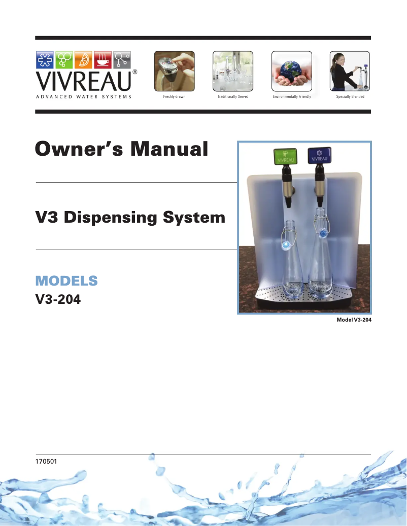 Page n°1 - Manuel utilisateur Vivreau V3-204