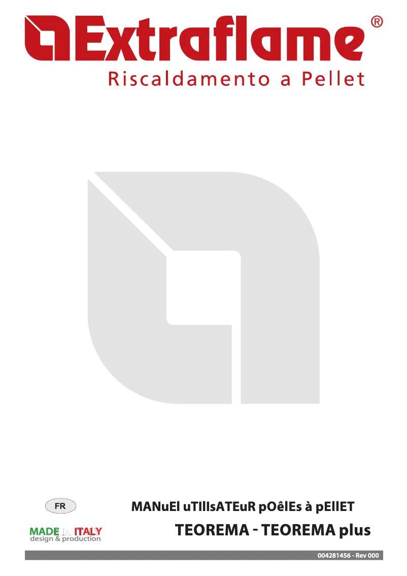 Imagen de la primera página del manual del dispositivo Teorema