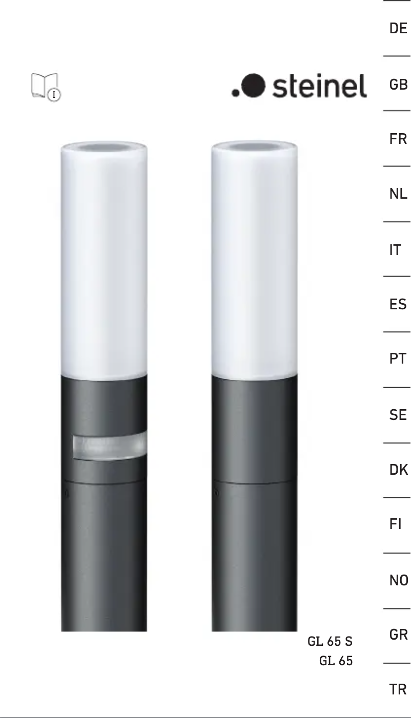 Page n°1 - Manuel utilisateur Steinel GL 65 S