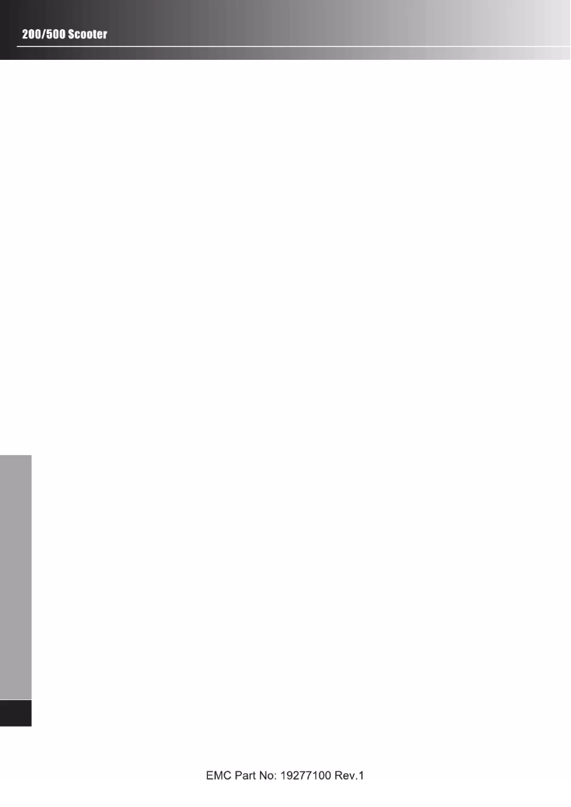 Page 1 de la notice Manuel utilisateur Rascal 200