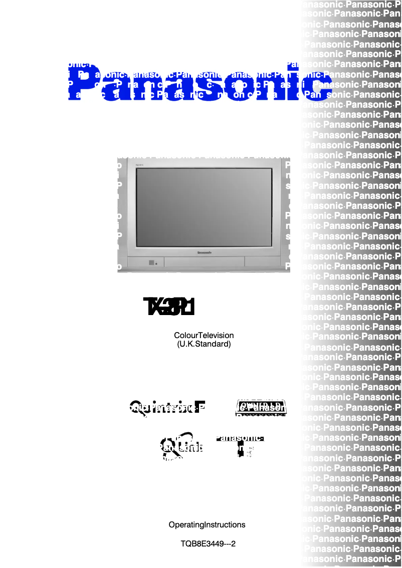 Page 1 de la notice Manuel utilisateur Panasonic TX-28PL1