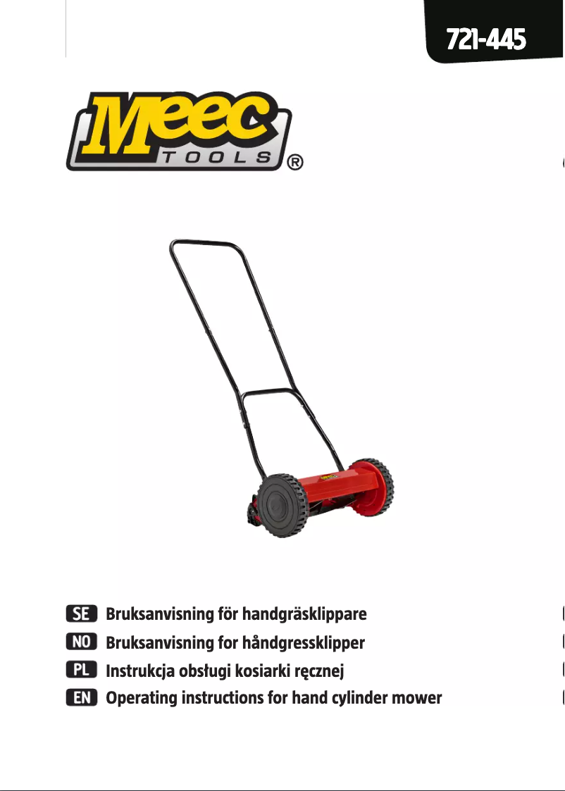Page n°1 - Manuel utilisateur Meec Tools 721-445