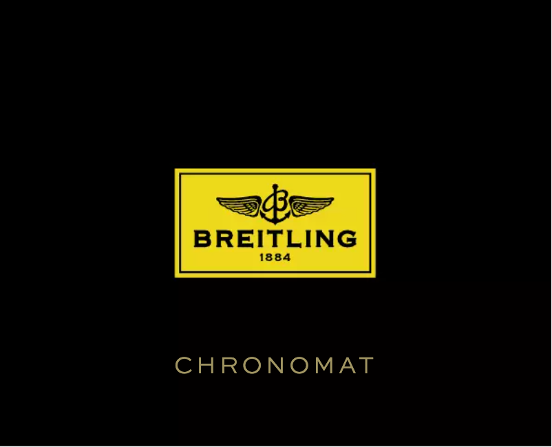 Page n°1 - Manuel utilisateur Breitling Chronomat 44