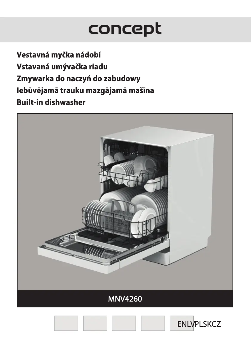 Image de la première page du manuel de l'appareil MNV4260