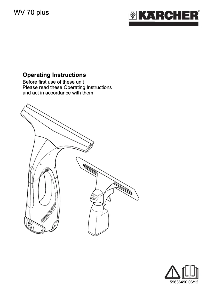 Image de la première page du manuel de l'appareil WV 50 Plus