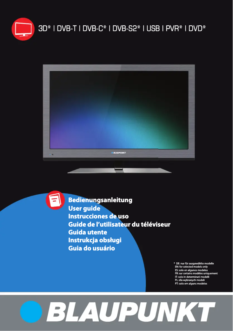 Página 1 del manual Manual de usuario Blaupunkt BLA-42