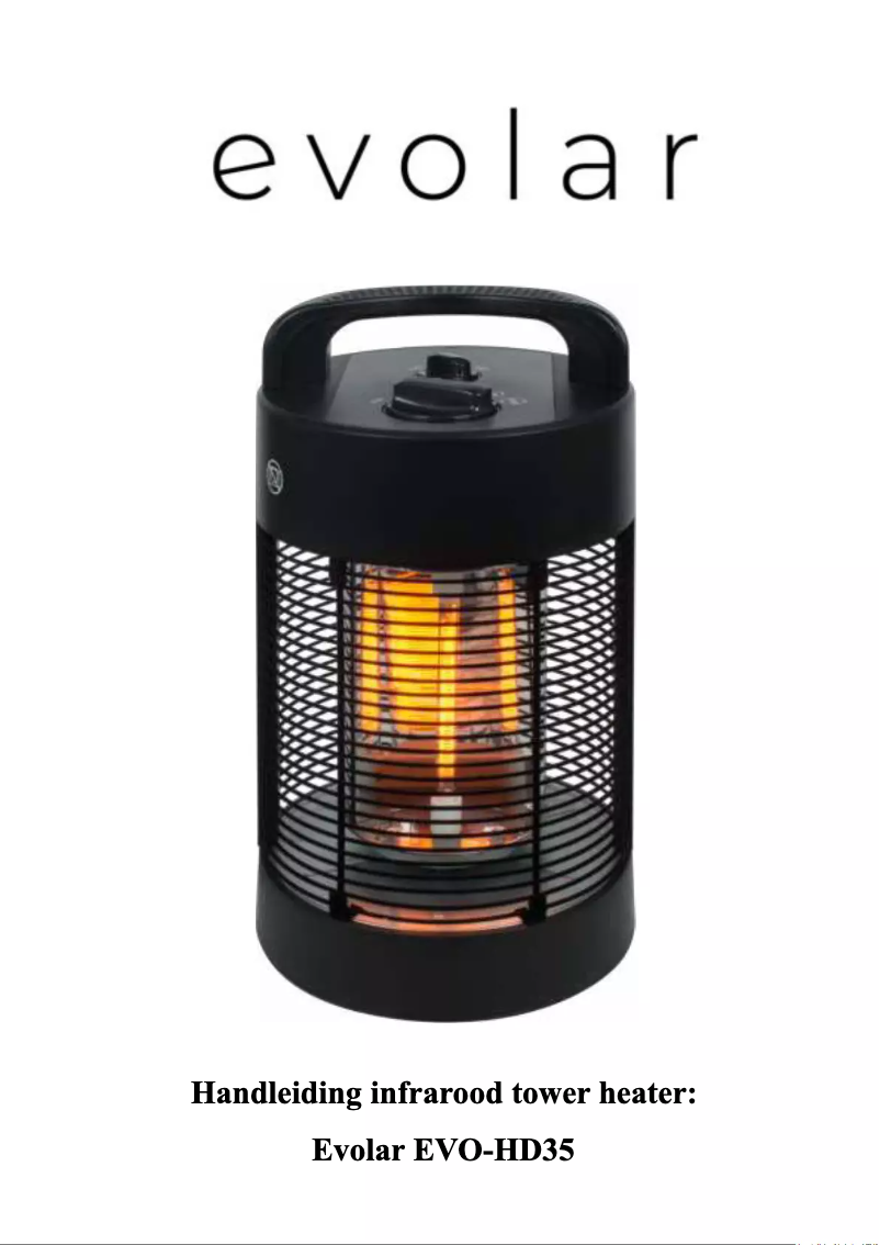Page 1 de la notice Manuel utilisateur Evolar EVO-HD35