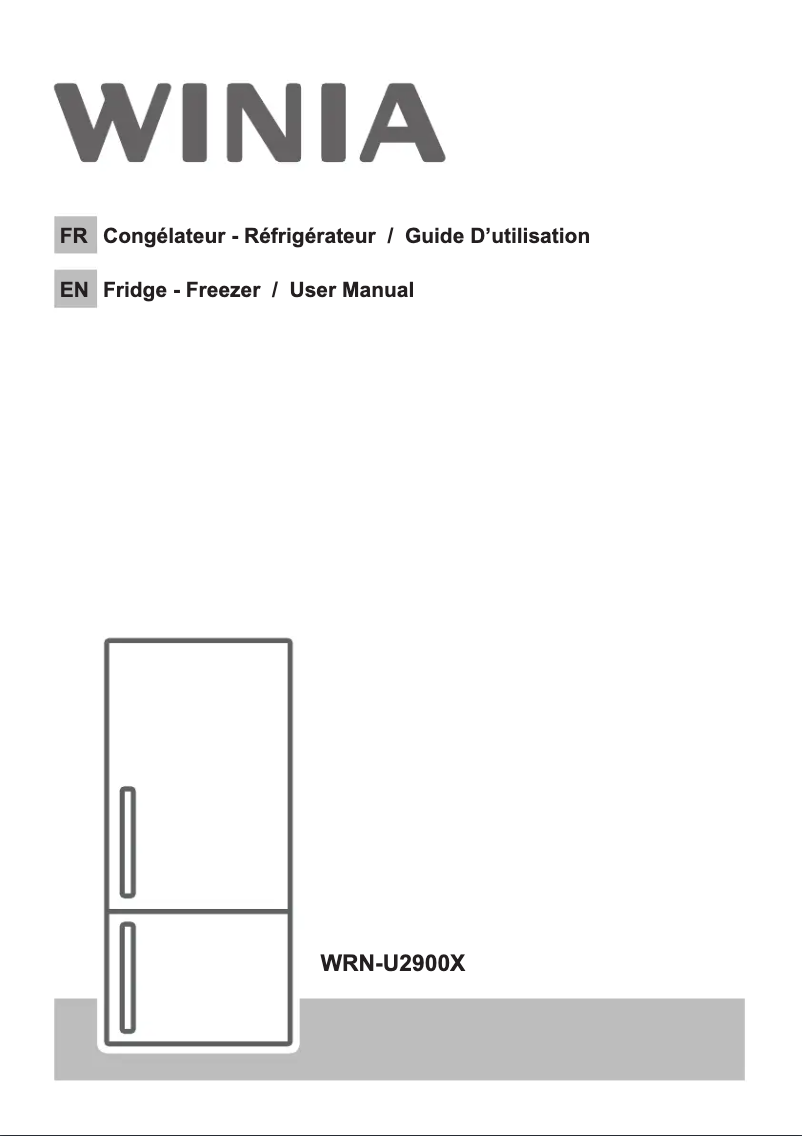 Image de la première page du manuel de l'appareil WRN-U2900X