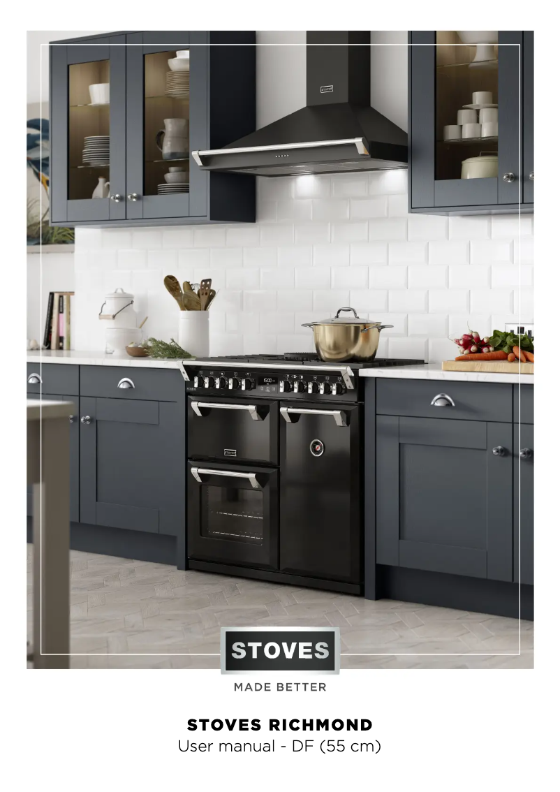 Page n°1 - Manuel utilisateur Stoves Richmond Mini Range 550DFW
