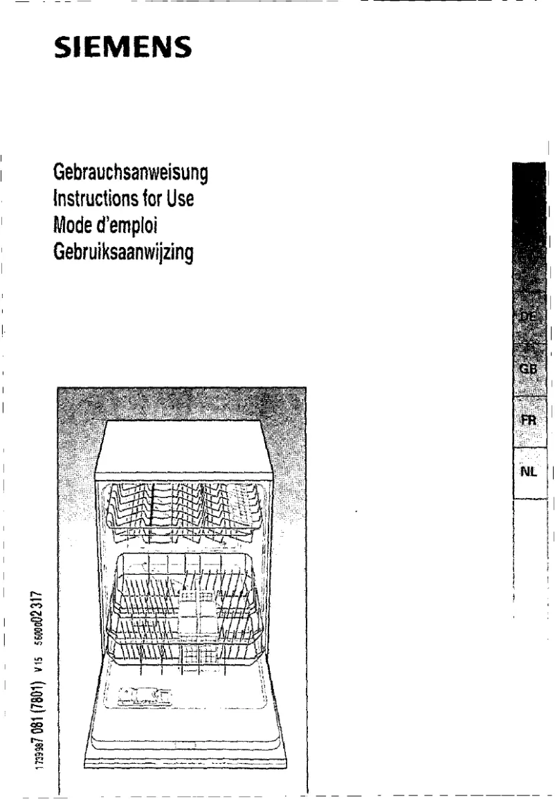 Page 1 de la notice Manuel utilisateur Siemens SE64530