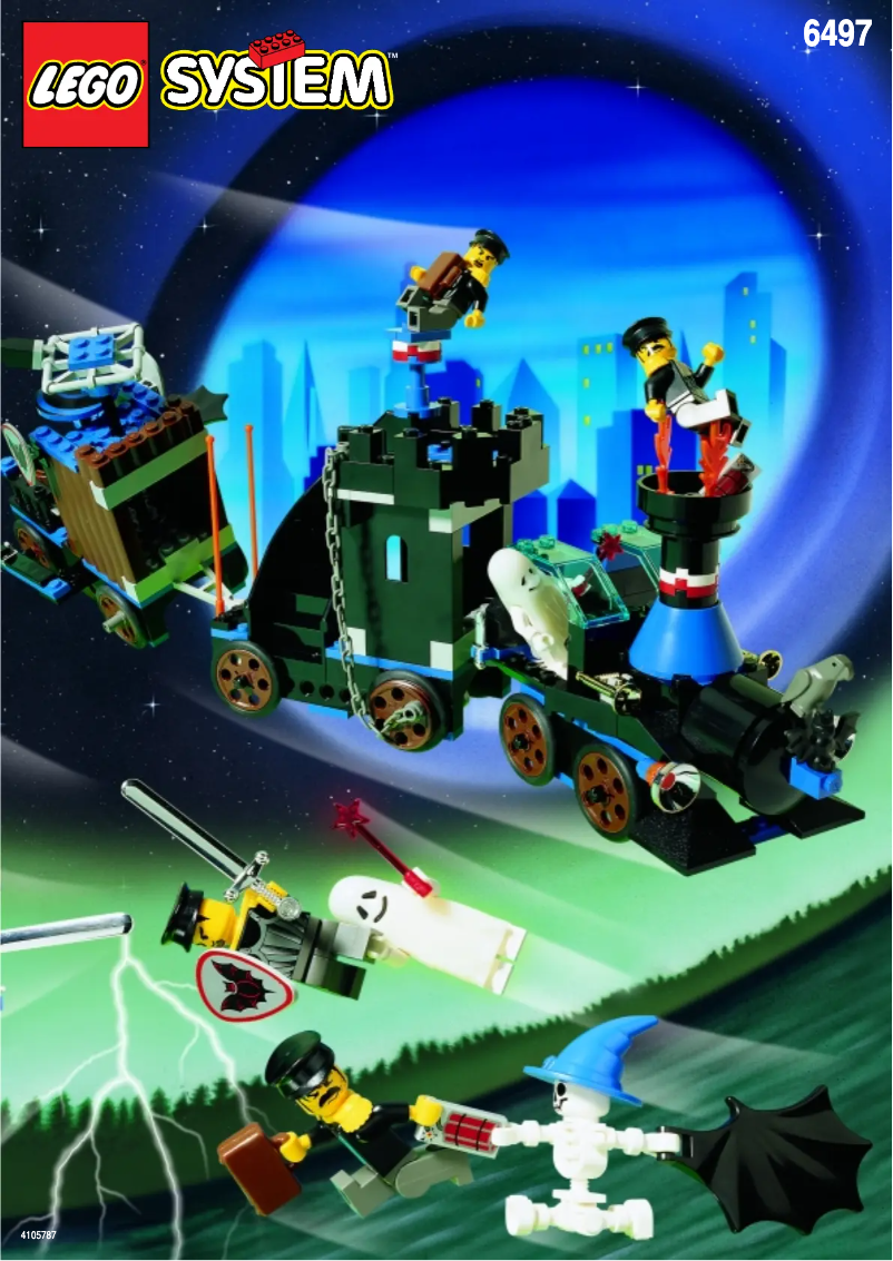 Page n°1 - Manuel utilisateur Lego Time Cruisers 6497