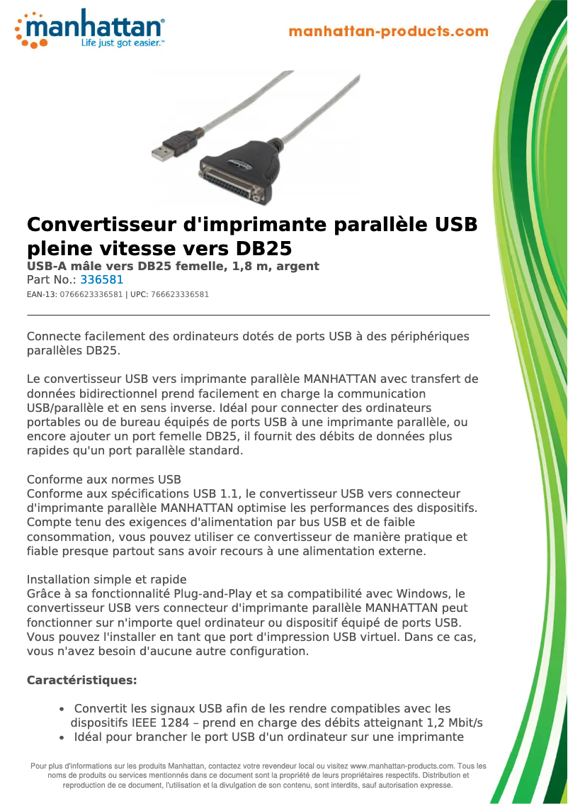 Image de la première page du manuel de l'appareil 336581