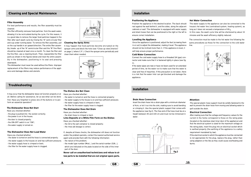 Image de la première page du manuel de l'appareil KD12W