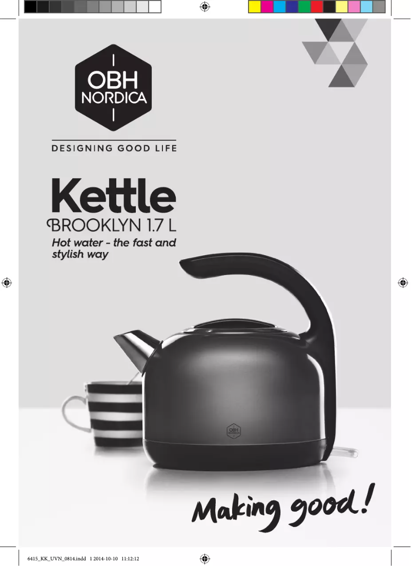 Página 1 del manual Manual de usuario OBH Nordica Brooklyn 6415