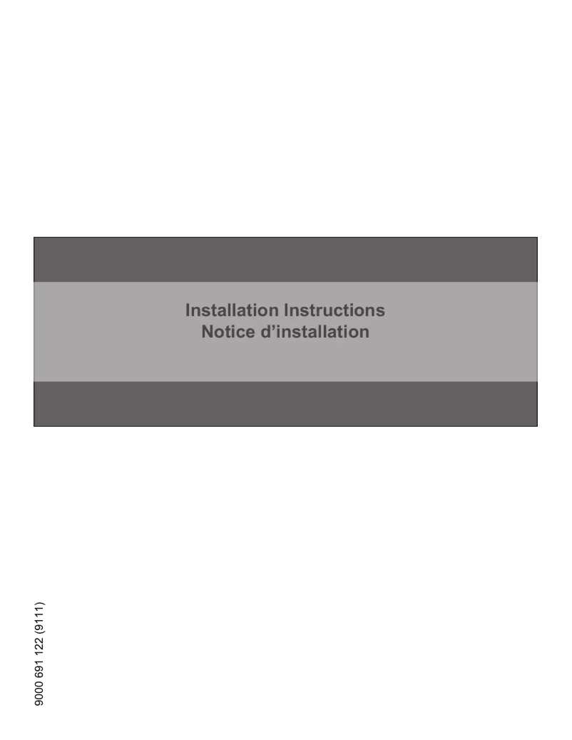 Page n°1 - Guide d'installation Bosch SPX5ES55UC