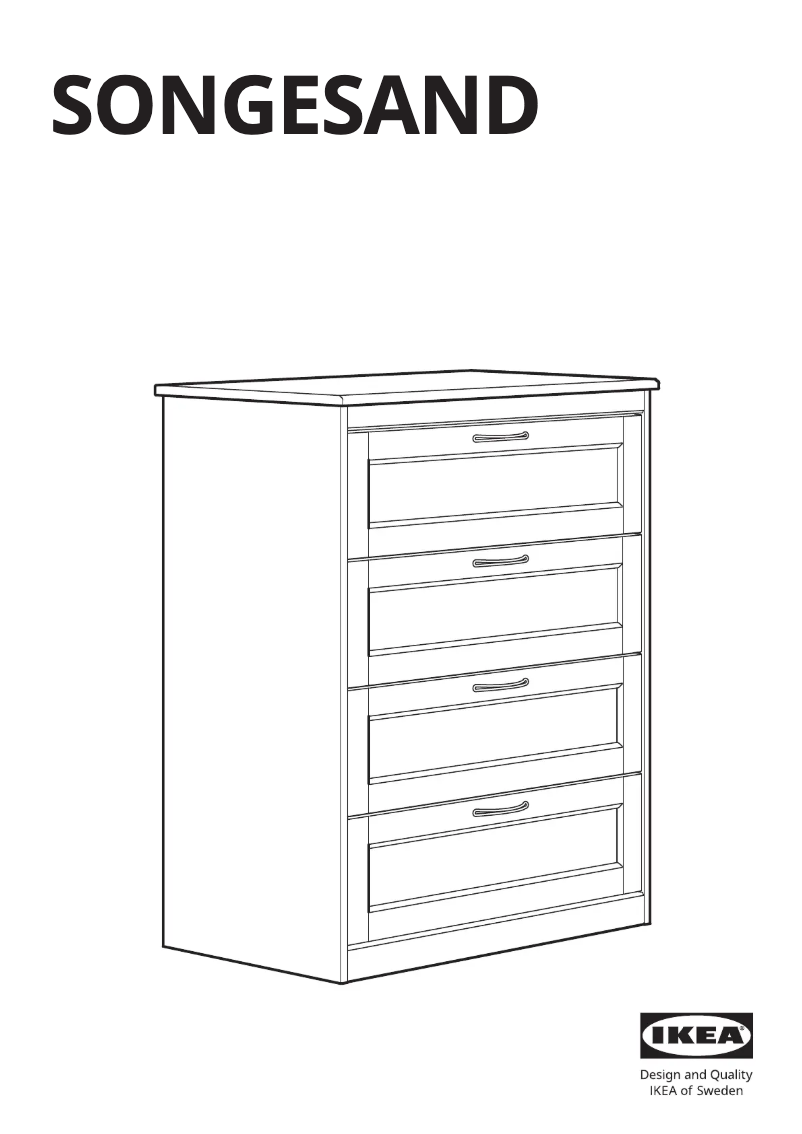 Imagen de la primera página del manual del dispositivo SONGESAND 903.667.78