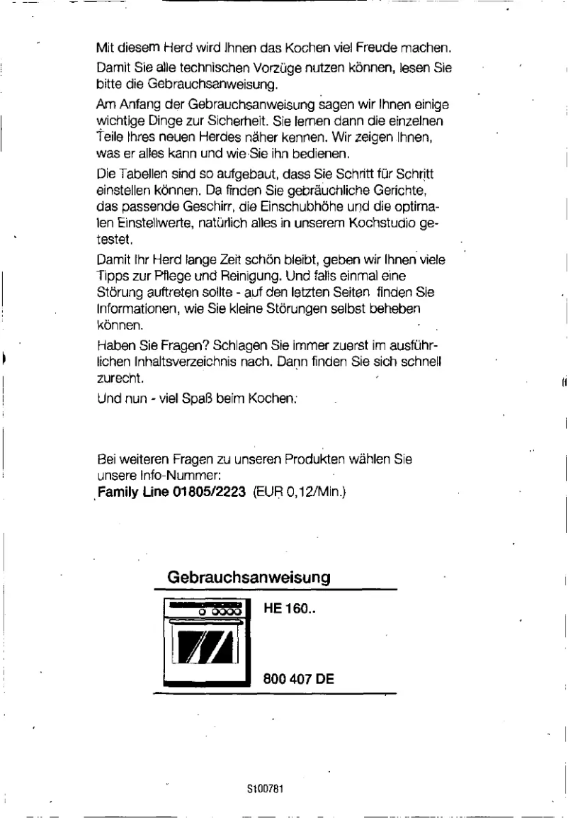 Page n°1 - Manuel utilisateur Siemens HE16054