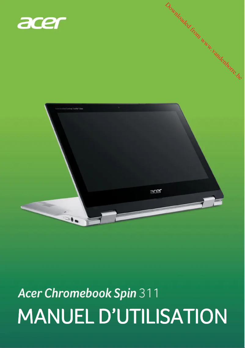 Page n°1 - Manuel utilisateur Acer Chromebook Spin 311