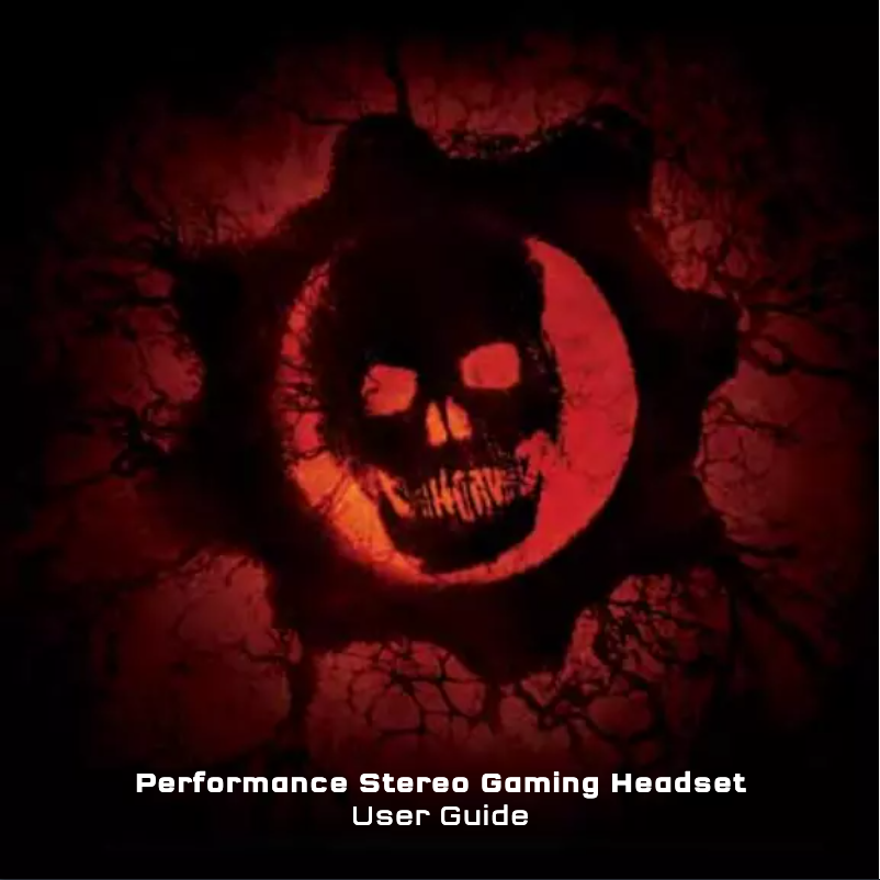 Page 1 de la notice Manuel utilisateur Tritton Gears of War 3 Performance Stereo Gaming Headset