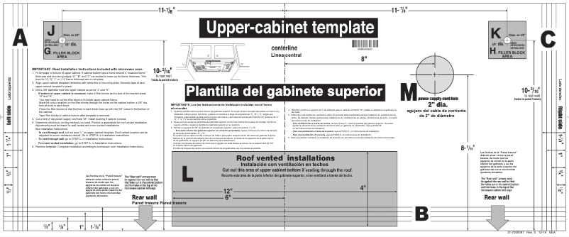 Page 1 de la notice Instructions / montage GE Profile PVM9179BLTS