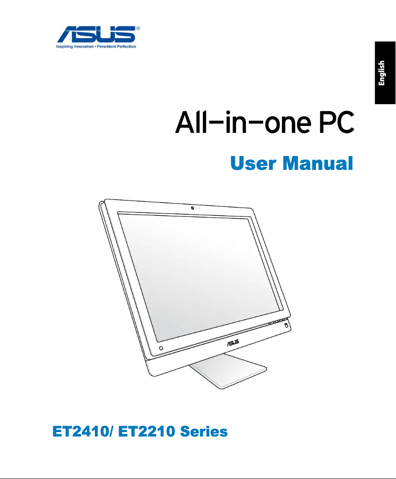 Page n°1 - Manuel utilisateur Asus ET2210INTS