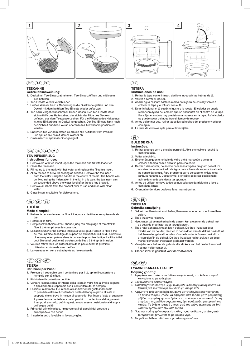 Image de la première page du manuel de l'appareil IAN 288312