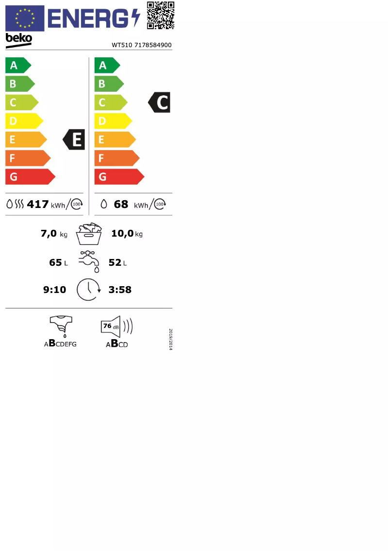 Image de la première page du manuel de l'appareil WT510