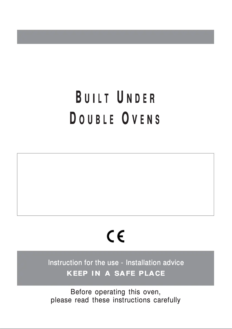 Page n°1 - Manuel utilisateur CDA DC730BL